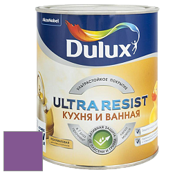 Краска DULUX LUXIUM ULTRA RESIST КУХНЯ И ВАННАЯ полуматовая ультрастойкая краска цвет NCS S 3055-R50B 