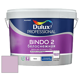 Краска DULUX LUXIUM BINDO 2 глубокоматовая краска цвет 82RB 53/154 Pink Tipple