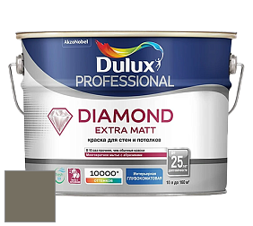 Краска DULUX LUXIUM DIAMOND EXTRA MATT глубокоматовая краска цвет RAL 7006 