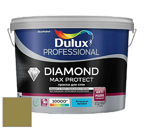 Краска DULUX LUXIUM DIAMOND MAX PROTECT матовая краска цвет NCS S 4040-G80Y 