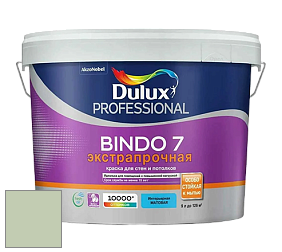 Краска DULUX LUXIUM BINDO 7 Экстрапрочная матовая краска цвет 30GY 60/128 