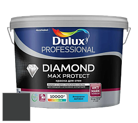 Краска DULUX LUXIUM DIAMOND MAX PROTECT матовая краска цвет 09BB 07/008 Skylight Darkness