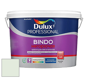 Краска DULUX LUXIUM BINDO НЕГОРЮЧАЯ 9л глубокоматовая краска цвет 50GY 83/060 Boudoir