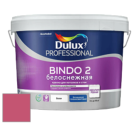 Краска DULUX LUXIUM BINDO 2 глубокоматовая краска цвет 83RR 23/486 Rose trellis 1