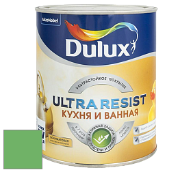 Краска DULUX LUXIUM ULTRA RESIST КУХНЯ И ВАННАЯ полуматовая ультрастойкая краска цвет 70GY 35/455 Grecian garland 1