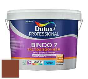 Краска DULUX LUXIUM BINDO 7 Экстрапрочная матовая краска цвет 39YR 11/342 Deep Spice