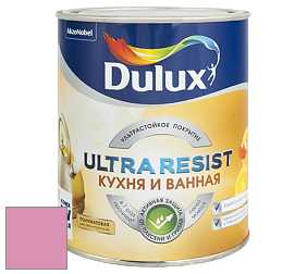 Краска DULUX LUXIUM ULTRA RESIST КУХНЯ И ВАННАЯ полуматовая ультрастойкая краска цвет 37RR 42/310 Sweet sundae 2