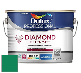 Краска DULUX LUXIUM DIAMOND EXTRA MATT глубокоматовая краска цвет RAL 6032 