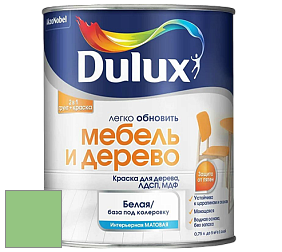 Краска DULUX LUXIUM МЕБЕЛЬ И ДЕРЕВО матовая краска цвет NCS S 1050-G20Y 