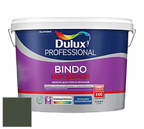 Краска DULUX LUXIUM BINDO НЕГОРЮЧАЯ 9л глубокоматовая краска цвет 42GY 07/106 