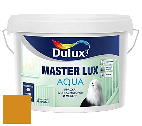 Краска DULUX LUXIUM MASTER LUX AQUA полуглянцевая краска цвет 10YY 34/700 Golden bark 3