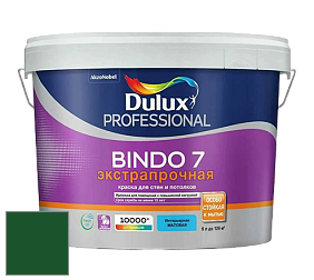 Краска DULUX LUXIUM BINDO 7 Экстрапрочная матовая краска цвет RAL 6035 