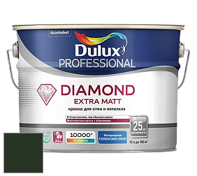 Краска DULUX LUXIUM DIAMOND EXTRA MATT глубокоматовая краска цвет RAL 6007 
