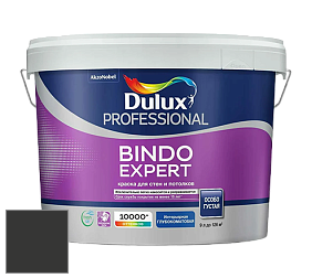 Краска DULUX LUXIUM BINDO EXPERT глубокоматовая краска цвет 90YR 06/001 Soft Soot
