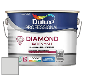 Краска DULUX LUXIUM DIAMOND EXTRA MATT глубокоматовая краска цвет 00NN 72/000 Snowfield