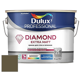 Краска DULUX LUXIUM DIAMOND EXTRA MATT глубокоматовая краска цвет 48YY 12/123 Forest Ground