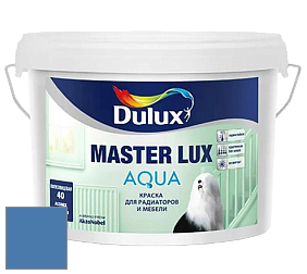 Краска DULUX LUXIUM MASTER LUX AQUA полуглянцевая краска цвет 30BB 18/318 