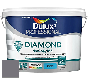 Краска DULUX LUXIUM DIAMOND ФАСАДНАЯ матовая краска цвет NCS S 6005-R50B 