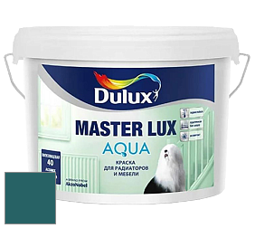 Краска DULUX LUXIUM MASTER LUX AQUA полуглянцевая краска цвет 10BG 10/222 