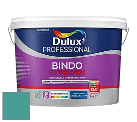 Краска DULUX LUXIUM BINDO НЕГОРЮЧАЯ 9л глубокоматовая краска цвет NCS S 3040-B60G 