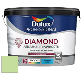 Краска DULUX LUXIUM DIAMOND MATT матовая краска цвет 26GY 68/322 Mint Sensation