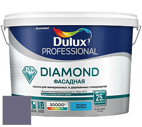 Краска DULUX LUXIUM DIAMOND ФАСАДНАЯ матовая краска цвет RAL 4012 