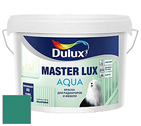 Краска DULUX LUXIUM MASTER LUX AQUA полуглянцевая краска цвет 50GG 18/353 Minted glory 3