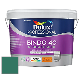 Краска DULUX LUXIUM BINDO 40 Специальная полуглянцевая краска цвет RAL 6000 
