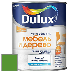 Краска DULUX LUXIUM МЕБЕЛЬ И ДЕРЕВО матовая краска цвет 43GY 24/566 Irish Green