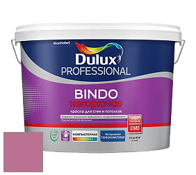 Краска DULUX LUXIUM BINDO НЕГОРЮЧАЯ 9л глубокоматовая краска цвет 30RR 26/335 Passion Flower