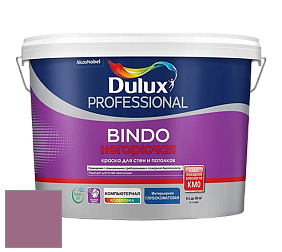 Краска DULUX LUXIUM BINDO НЕГОРЮЧАЯ 9л глубокоматовая краска цвет 30RR 21/237 