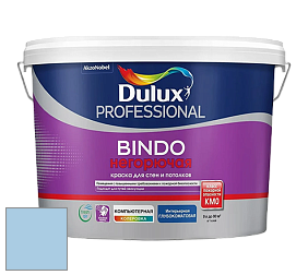 Краска DULUX LUXIUM BINDO НЕГОРЮЧАЯ 9л глубокоматовая краска цвет 05BB 59/165 Brave Ocean