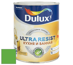 Краска DULUX LUXIUM ULTRA RESIST КУХНЯ И ВАННАЯ полуматовая ультрастойкая краска цвет NCS S 1075-G20Y 