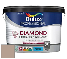 Краска DULUX LUXIUM DIAMOND MATT матовая краска цвет 81YR 38/111 Glowing Brown
