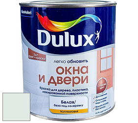 Краска DULUX LUXIUM ОКНА И ДВЕРИ полуматовая краска цвет 90GG 83/034 Sea urchin 6