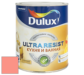 Краска DULUX LUXIUM ULTRA RESIST КУХНЯ И ВАННАЯ полуматовая ультрастойкая краска цвет NCS S 0550-Y80R 