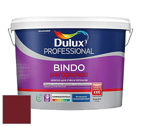 Краска DULUX LUXIUM BINDO НЕГОРЮЧАЯ 9л глубокоматовая краска цвет RAL 3004 