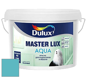 Краска DULUX LUXIUM MASTER LUX AQUA полуглянцевая краска цвет 18BG 41/313 