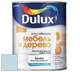 Краска DULUX LUXIUM МЕБЕЛЬ И ДЕРЕВО матовая краска цвет 89BG 70/116 Windswept