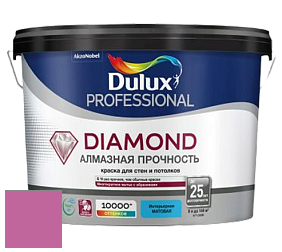 Краска DULUX LUXIUM DIAMOND MATT матовая краска цвет 10RR 25/437 Vibrato
