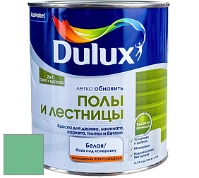 Краска DULUX LUXIUM ПОЛЫ И ЛЕСТНИЦЫ полуглянцевая краска цвет 10GG 40/352 Emerald delight 5
