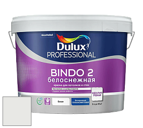Краска DULUX LUXIUM BINDO 2 глубокоматовая краска цвет 00NN 83/000 Song Porcelain