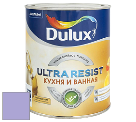 Краска DULUX LUXIUM ULTRA RESIST КУХНЯ И ВАННАЯ полуматовая ультрастойкая краска цвет 07RB 43/231 