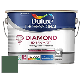 Краска DULUX LUXIUM DIAMOND EXTRA MATT глубокоматовая краска цвет 90GY 10/177 