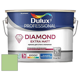 Краска DULUX LUXIUM DIAMOND EXTRA MATT глубокоматовая краска цвет NCS S 1040-G30Y 