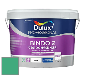 Краска DULUX LUXIUM BINDO 2 глубокоматовая краска цвет 10GG 33/404 Fairy Tale Green