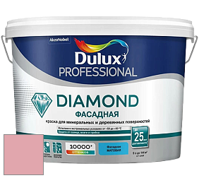Краска DULUX LUXIUM DIAMOND ФАСАДНАЯ матовая краска цвет RAL 3015 