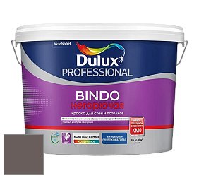 Краска DULUX LUXIUM BINDO НЕГОРЮЧАЯ 9л глубокоматовая краска цвет NCS S 7005-Y80R 