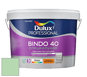 Краска DULUX LUXIUM BINDO 40 Специальная полуглянцевая краска цвет RAL 6019 