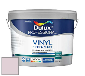 Краска DULUX LUXIUM VINYL EXTRA MATT глубокоматовая краска цвет 10RR 68/068 Lovely Lady